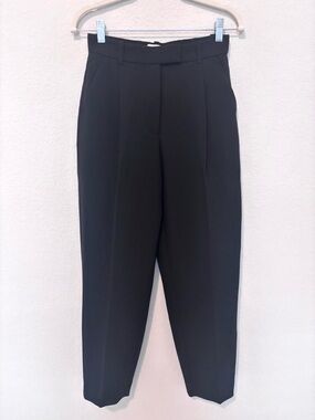 Abercrombie & Fitch Curve Love Black Tailored Trouser Pants Women's 25 0L Career